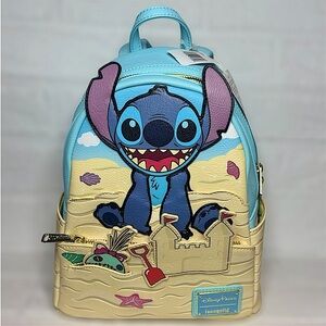 NEW Loungefly Disney Lilo & Stitch Mini Backpack